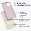 Husa Apple iPhone 11, Silicon, Crem, 49724.210