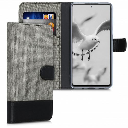 Husa Samsung Galaxy S20 FE, Textil, Gri, 53611.22
