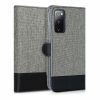 Husa Samsung Galaxy S20 FE, Textil, Gri, 53611.22