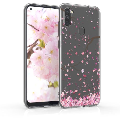 Husa Samsung Galaxy M11, Silicon, Roz, 53603.01