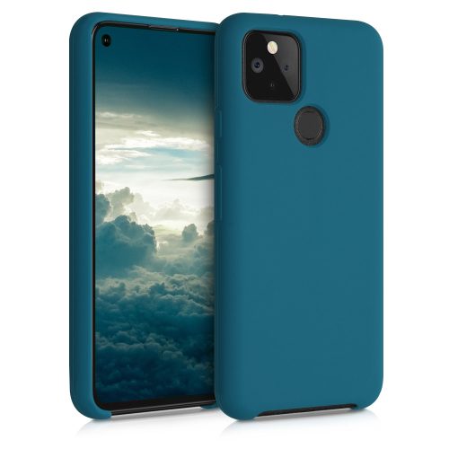 Husa Google Pixel 5, Silicon, Verde, 53633.57
