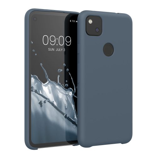 Husa Google Pixel 4a, Silicon, Albastru, 52549.202