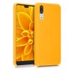 Husa Huawei P20, Silicon, Portocaliu, 45689.180