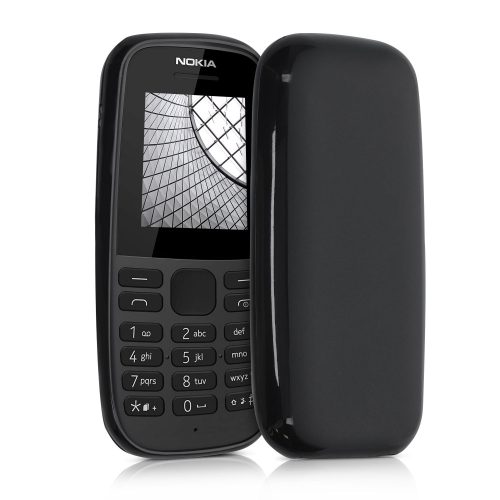Husa Nokia 105 (2019), Silicon, Negru, 53673.01