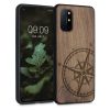 Husa OnePlus 8T, Lemn, Maro, 53682.01