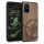 Husa OnePlus 8T, Lemn, Maro, 53682.01