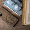 Husa OnePlus 8T, Lemn, Maro, 53682.01