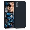 Husa Apple iPhone X / iPhone XS, Silicon, Albastru, 46313.186
