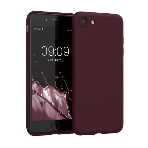 Husa Apple iPhone 8 / iPhone 7 / iPhone SE 2, Silicon, Rosu, 49979.187