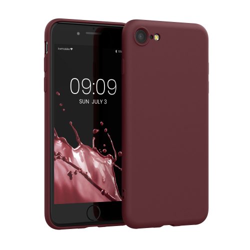 Husa Apple iPhone 8 / iPhone 7 / iPhone SE 2, Fibre vegetale, Violet, 49979.190