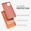 Husa Apple iPhone 11 Pro Max, Silicon, Portocaliu, 49725.203