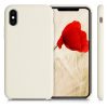 Husa Apple iPhone X / iPhone XS, Silicon, Bej, 46313.204