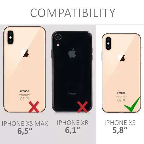 Husa Apple iPhone X / iPhone XS, Silicon, Bej, 46313.204