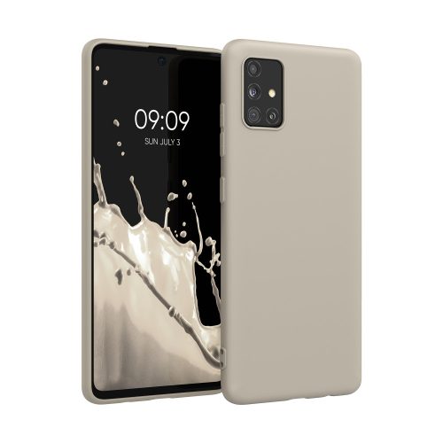 Husa Samsung Galaxy A51, Silicon, Gri, 51196.125