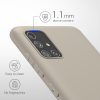 Husa Samsung Galaxy A51, Silicon, Gri, 51196.125
