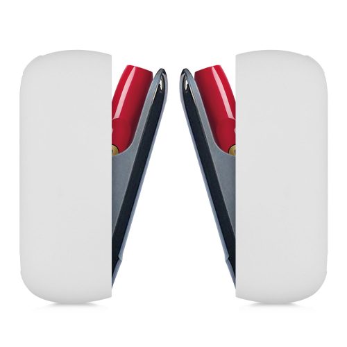 Husa pentru incarcator IQOS 3, Kwmobile, Alb, Silicon, 47197.02