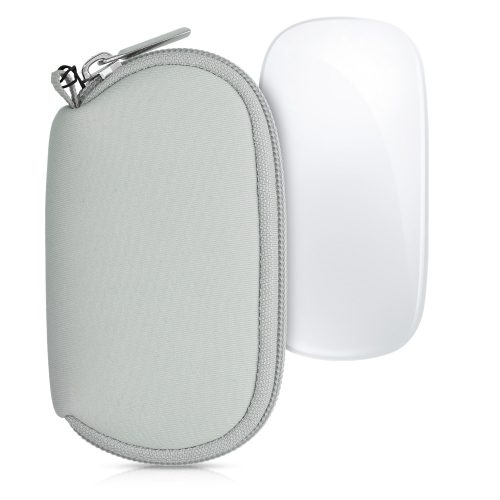 Husa pentru mouse Apple Magic Mouse 2/Magic Mouse 1, Kwmobile, Gri, Neopren, 51117.25