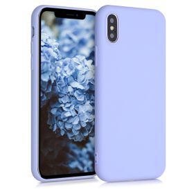 Husa Apple iPhone X / iPhone XS, Silicon, Mov, 42492.139