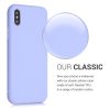 Husa Apple iPhone X / iPhone XS, Silicon, Mov, 42492.139