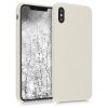 Husa iPhone XS Max, Silicon, Crem, 45909.204