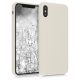 Husa iPhone XS Max, Silicon, Crem, 45909.204