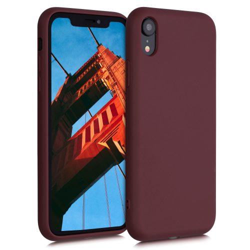 Husa Apple iPhone XR, Fibre vegetale, Violet, 49105.190