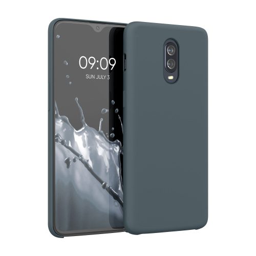 Husa OnePlus 6T, Silicon, Albastru, 46316.202