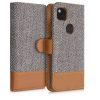 Husa Google Pixel 4a, Textil, Gri, 52250.25
