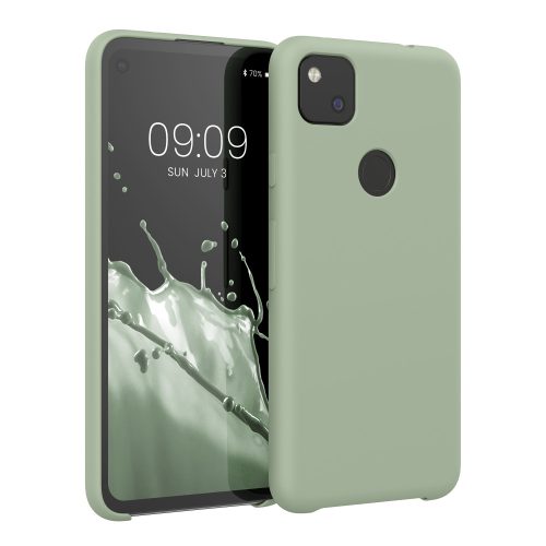 Husa Google Pixel 4a, Silicon, Verde, 52549.172