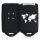 Husa Cheie Auto pentru Renault / Dacia - 4 Butoane - Keyless Go, Silicon, Negru, 49769.11