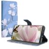 Husa Motorola Edge, Piele ecologica, Albastru, 52760.02