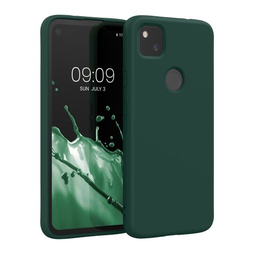 Husa Google Pixel 4a, Silicon, Verde, 52622.169