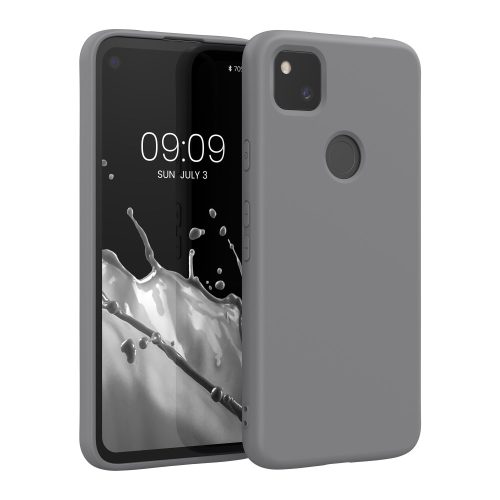 Husa Google Pixel 4a, Silicon, Gri, 52622.155