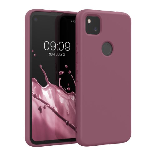 Husa Google Pixel 4a, Silicon, Roz, 52622.167