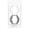 Set 2 Huse pentru Suunto 9 / 9 Baro / Spartan Sport Wrist HR, kwmobile, Silicon, Transparent / Gri, 52665.03