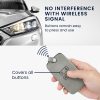Husa Cheie Auto pentru Renault / Dacia - 4 Butoane - Keyless Go, Piele nabuc, Gri, 48565.16