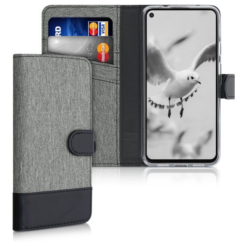 Husa Google Pixel 4a 5G, Textil, Gri, 53776.22