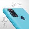 Husa Samsung Galaxy A21s, Silicon, Albastru, 52494.205