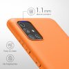 Husa Samsung Galaxy A51, Silicon, Portocaliu, 51196.150