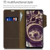 Husa Samsung Galaxy A21s, Piele naturala, Maro, 53835.01