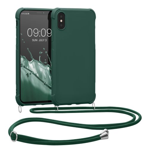 Husa Apple iPhone X / iPhone XS, Silicon, Verde, 49915.80