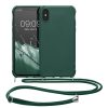 Husa Apple iPhone X / iPhone XS, Silicon, Verde, 49915.80