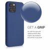Husa Apple iPhone 12 / iPhone 12 Pro, Silicon, Albastru, 53844.116