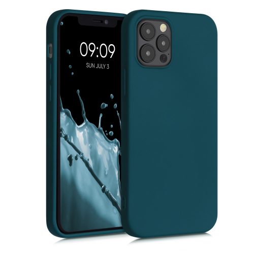 Husa Apple iPhone 12 / iPhone 12 Pro, Silicon, Verde, 53844.57