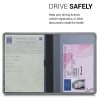 Husa pentru documente auto, Kwmobile, Gri, Piele ecologica, 53858.01