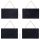 Set 4 Etichete din ardezie pentru agatat Navaris, 15 x 25 cm, 53849.01