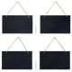 Set 4 Etichete din ardezie pentru agatat Navaris, 15 x 25 cm, 53849.01
