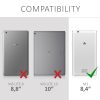 Husa pentru Huawei MediaPad M3 8.4, Textil, Gri, 40749.06