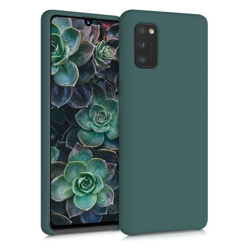Husa Samsung Galaxy A41, Silicon, Verde, 52301.169