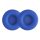 Set 2 Perne de urechi pentru casti JBL Tune 600BTNC/Tune 500BT/Tune T450BT, Kwmobile, Albastru, Piele ecologica, 52226.04